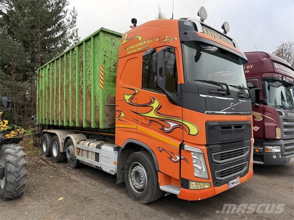 Volvo FH13 540 8X2 Lastväxlare/Krokbilar