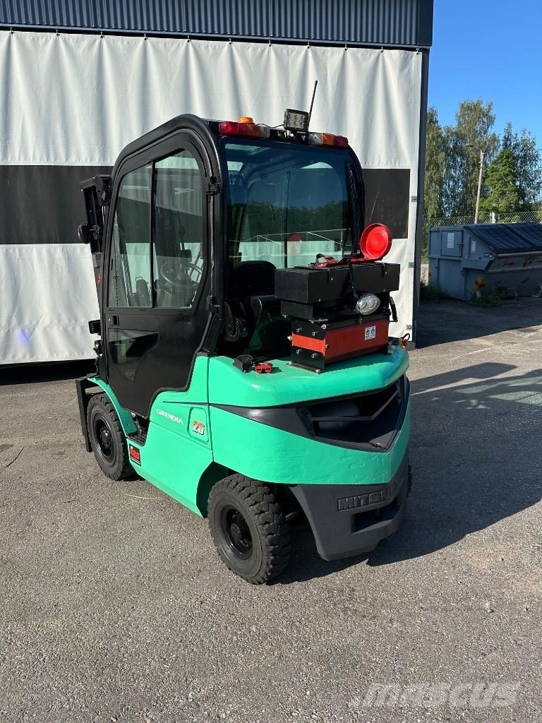 Mitsubishi FD 25 N Dieselmotviktstruckar