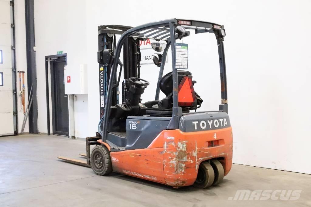 Toyota 8FBE16T Elmotviktstruckar