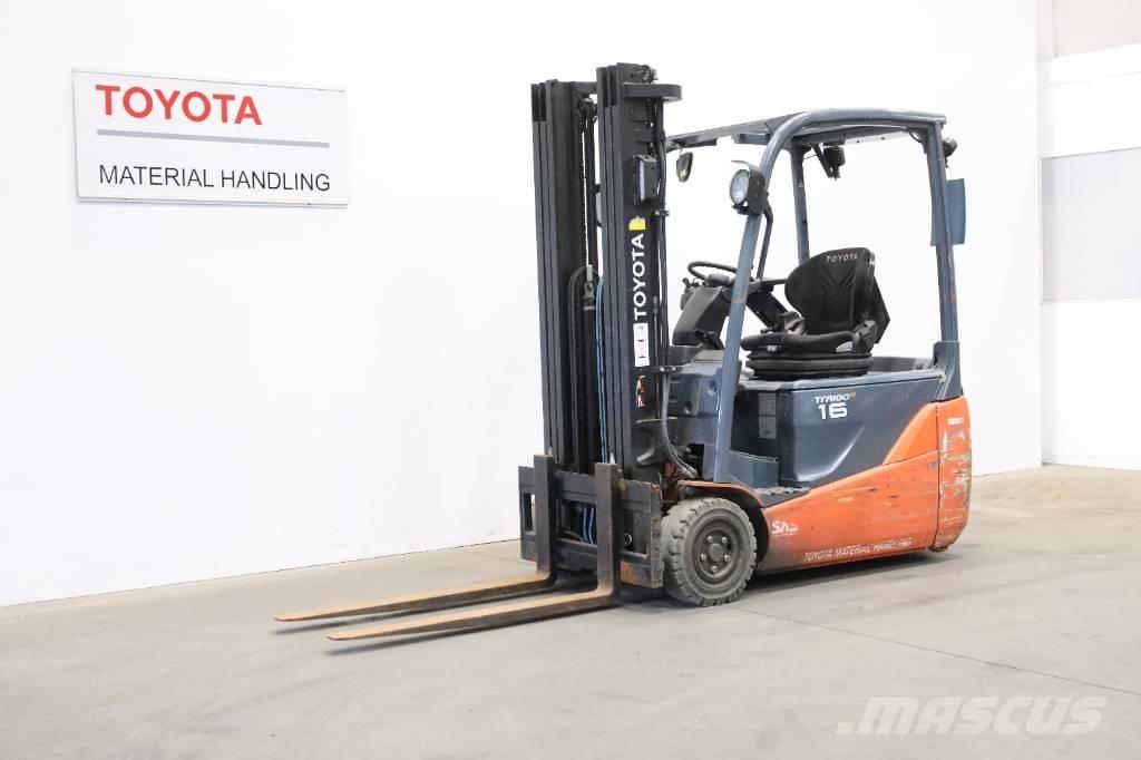 Toyota 8FBE16T Elmotviktstruckar