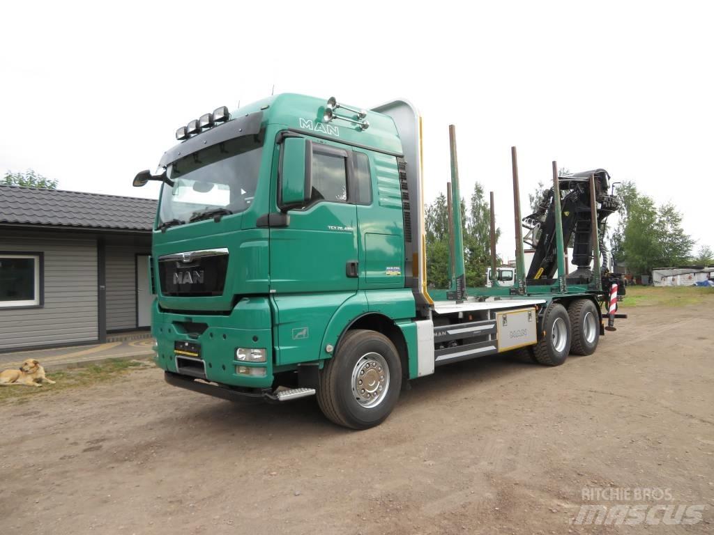 MAN 33 480 Timmerbilar