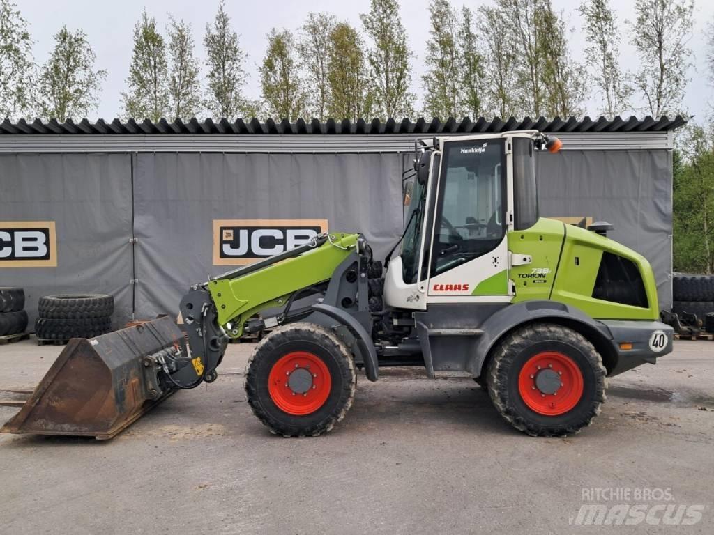 CLAAS 738T Teleskopiska hjullastare
