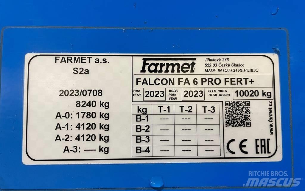 Farmet Falcon 6 Pro Såmaskiner