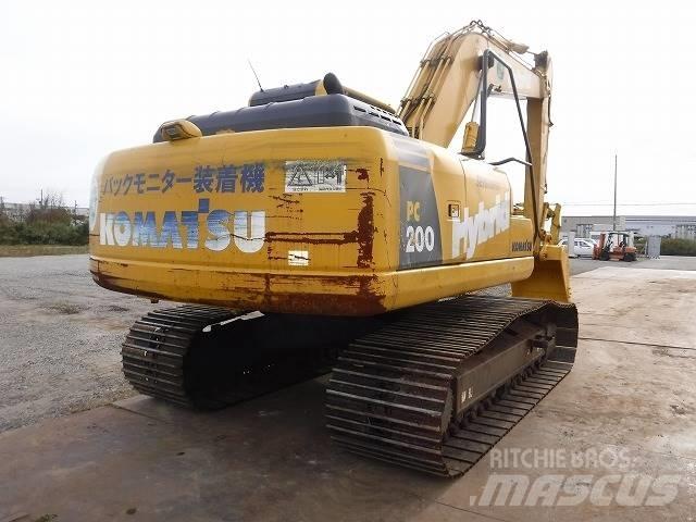 Komatsu PC200-8E0 Midigrävmaskiner 7t - 12t