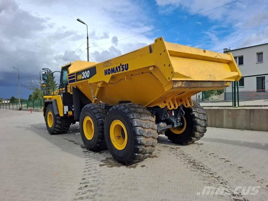 Komatsu HM 300 Midjestyrd dumper