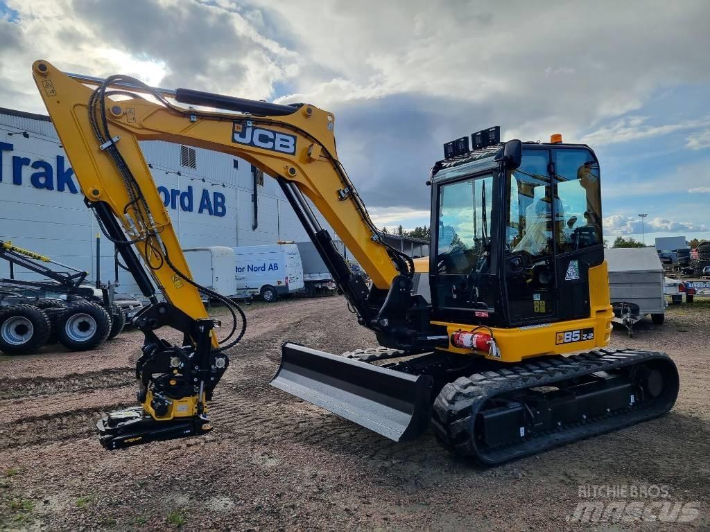 JCB 85Z-2 Ny! omg.lev! Midigrävmaskiner 7t - 12t