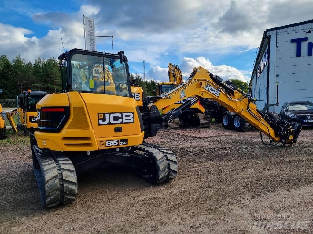 JCB 85Z-2 Ny! omg.lev! Midigrävmaskiner 7t - 12t