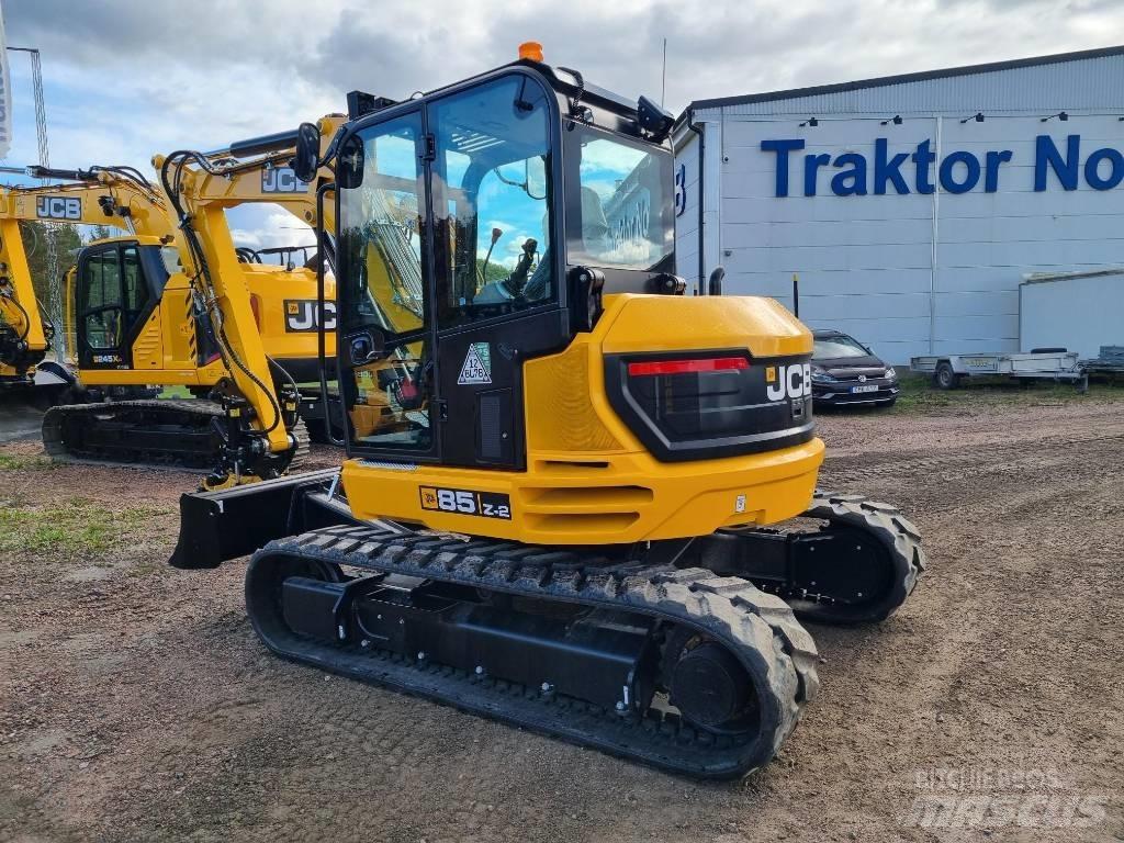 JCB 85Z-2 Ny! omg.lev! Midigrävmaskiner 7t - 12t