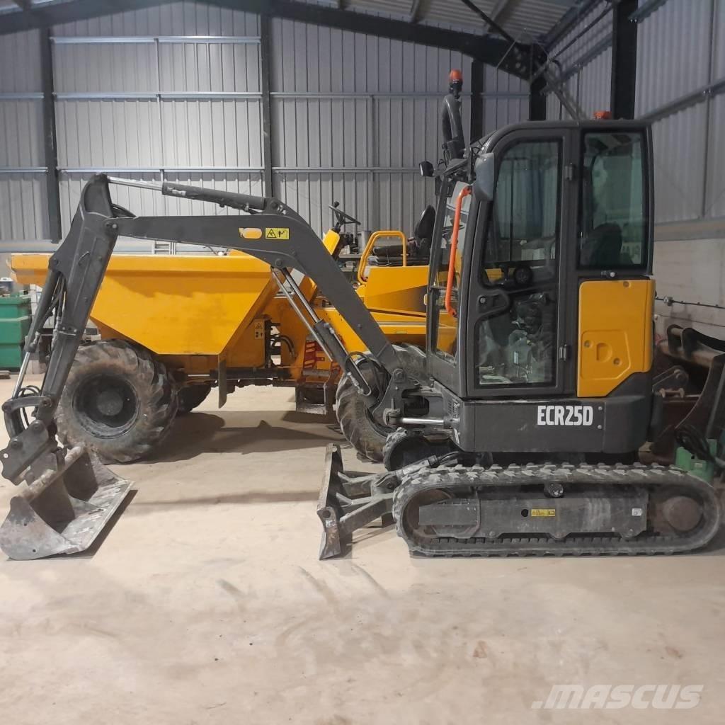 Volvo ECR 25 D Minigrävare < 7t