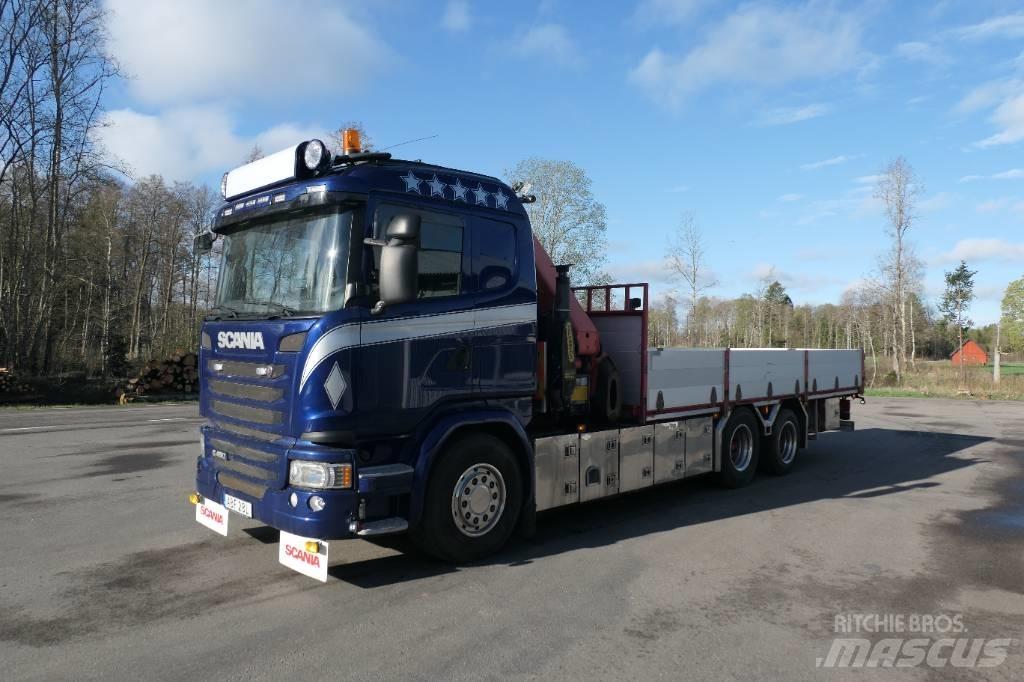Scania G450 6x2 Kranbilar