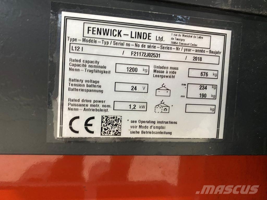 Linde L12 I Staplare-led