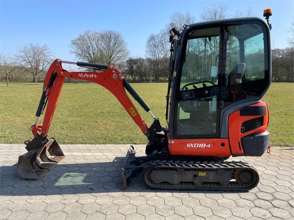 Kubota KX18-4 Minigrävare < 7t