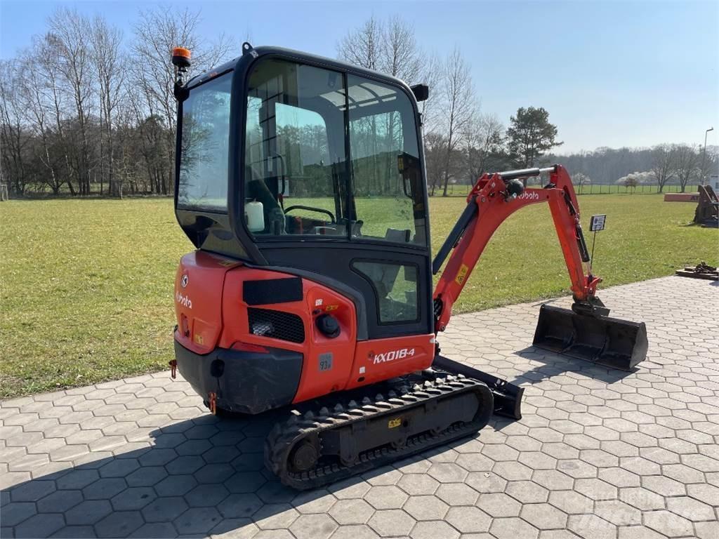 Kubota KX18-4 Minigrävare < 7t