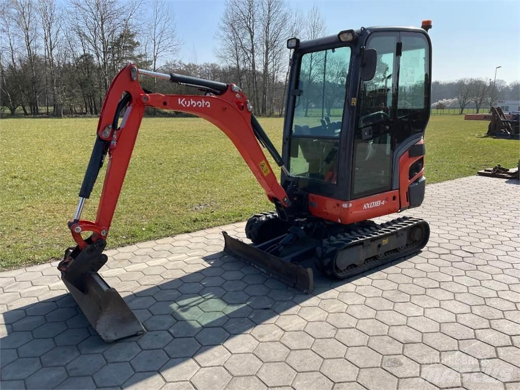 Kubota KX18-4 Minigrävare < 7t