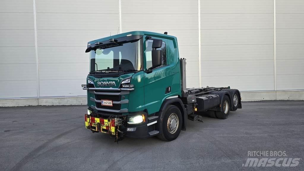 Scania R-serie Lastväxlare/Krokbilar
