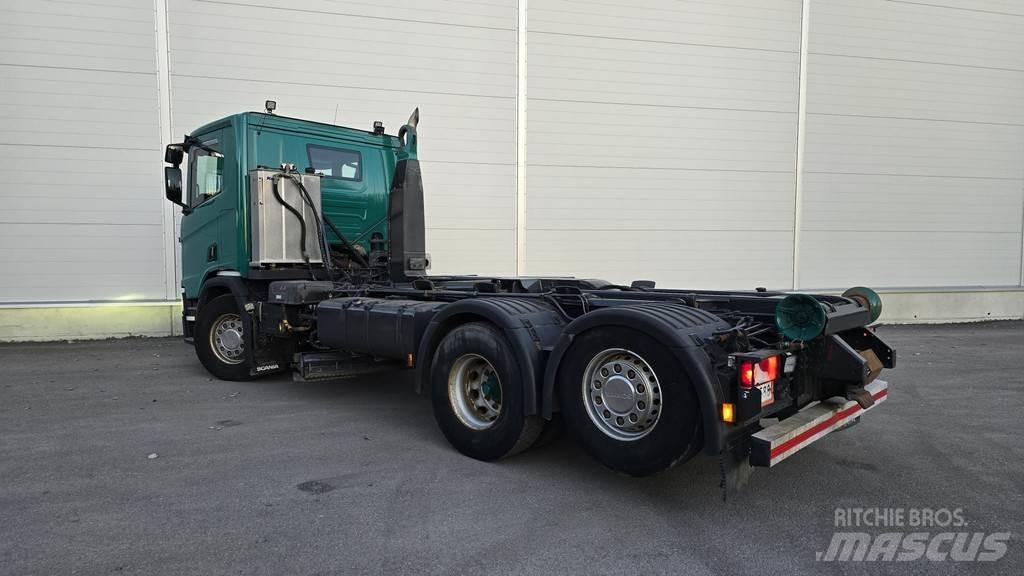 Scania R-serie Lastväxlare/Krokbilar