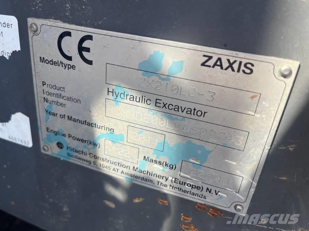 Hitachi ZX 210 LC-3 Bandgrävare