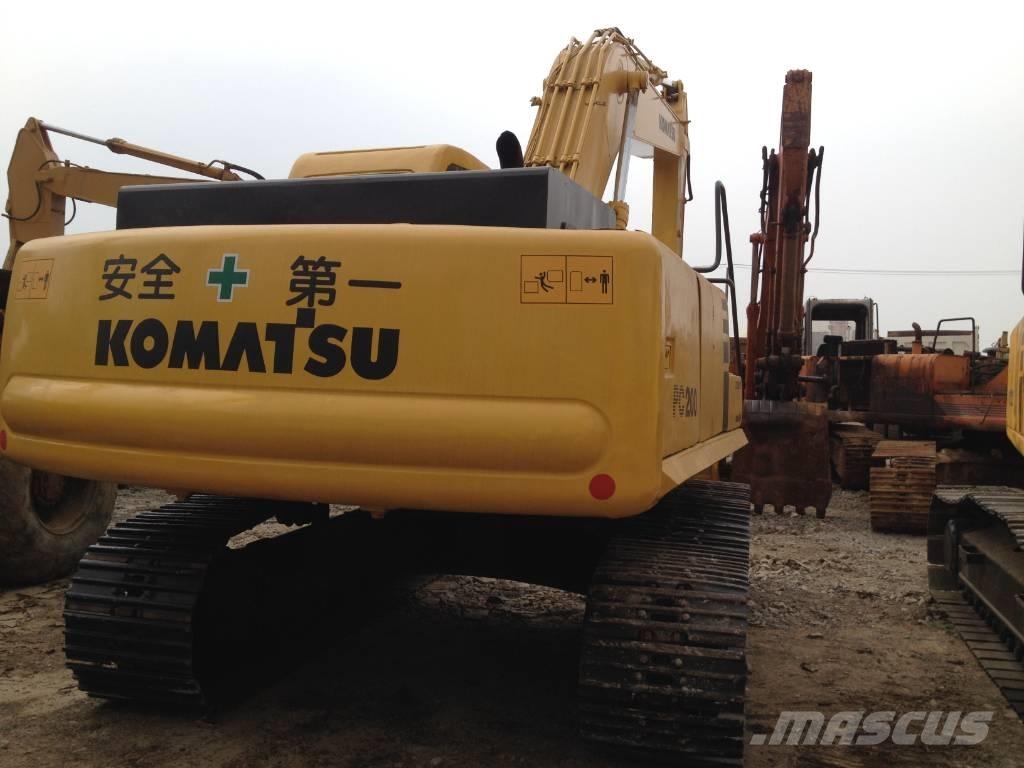 Komatsu PC200-6 Bandgrävare