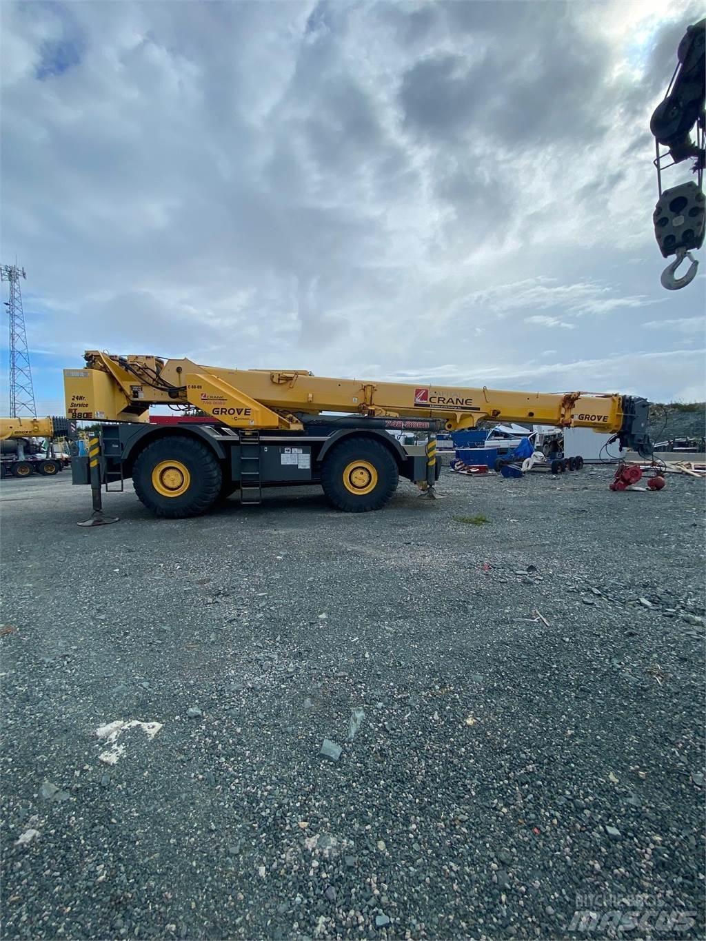 Grove RT880E Terrängkranar (Grov terräng)