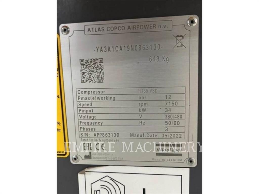 Atlas Copco H185 Kompressorer