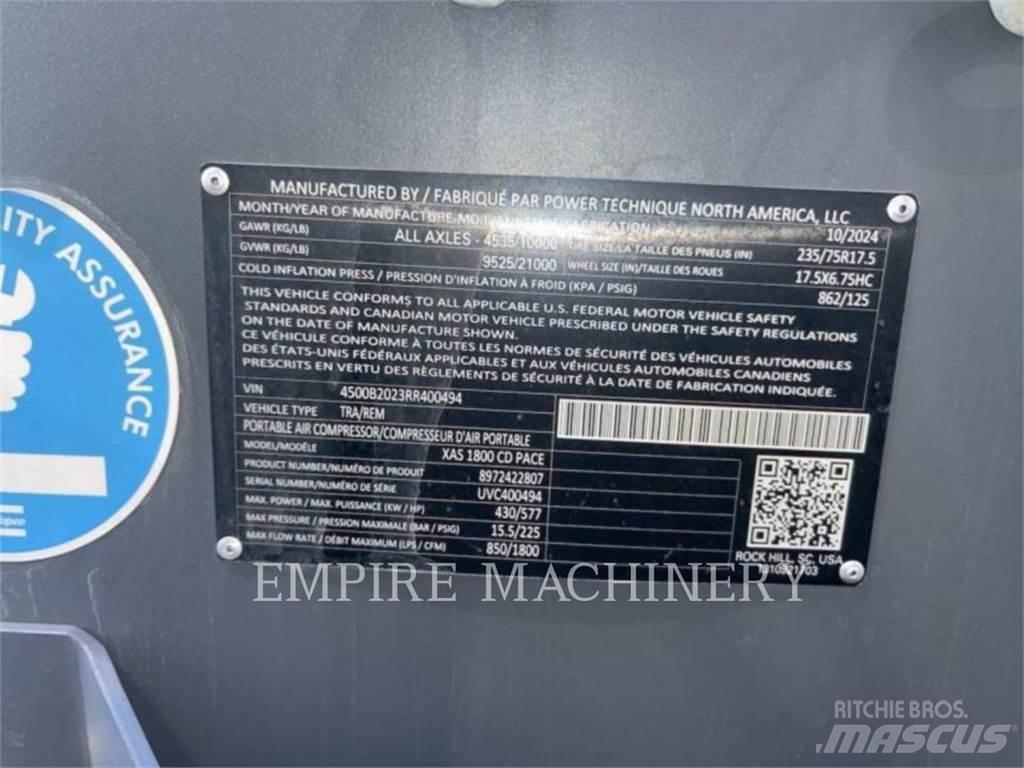 Atlas Copco XAS1800CD Kompressorer