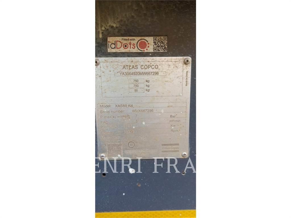 Atlas Copco XAS88KD Entreprenad - Övrigt