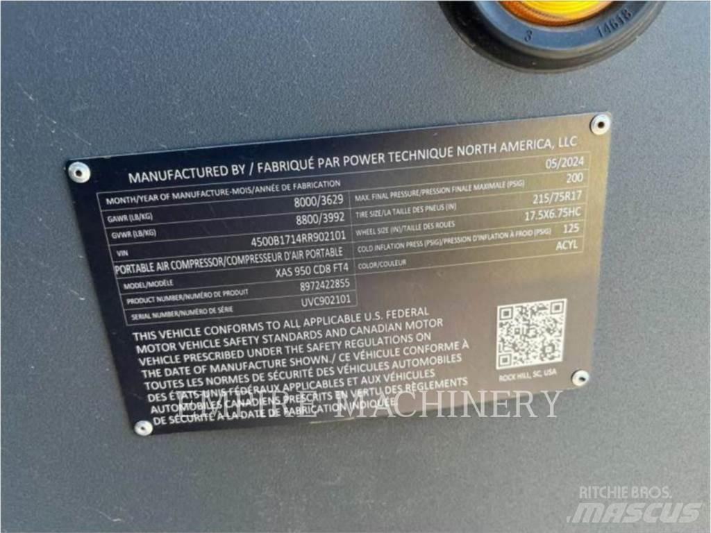 Atlas Copco XAS950CD Kompressorer