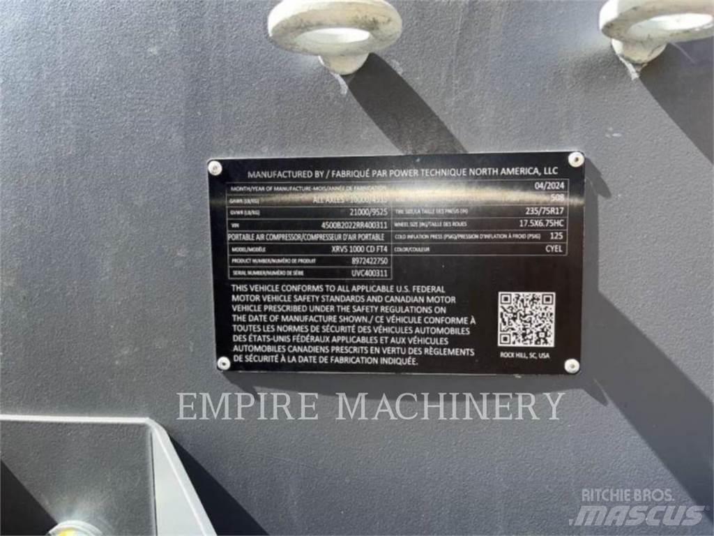 Atlas Copco XRVS1000CD Kompressorer