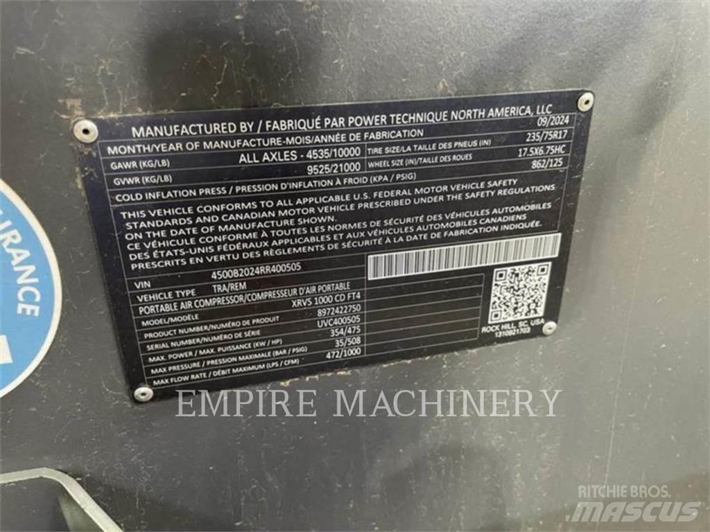 Atlas Copco XRVS1000CD Kompressorer