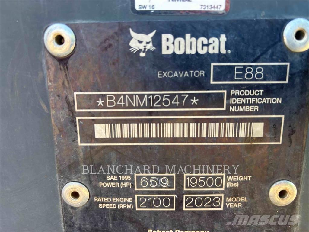 Bobcat E88 Bandgrävare