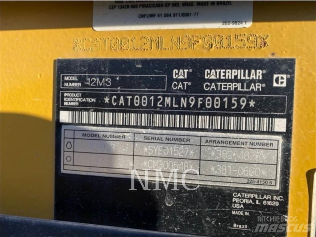 CAT 12M3 Väghyvlar