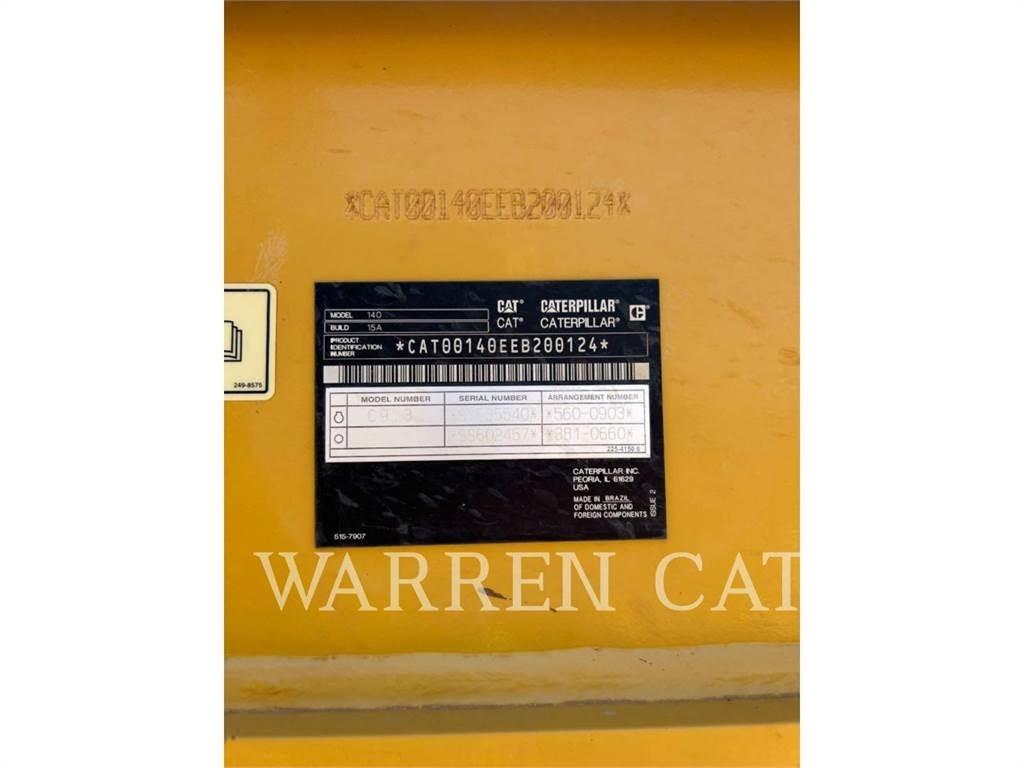 CAT 140 JY Väghyvlar