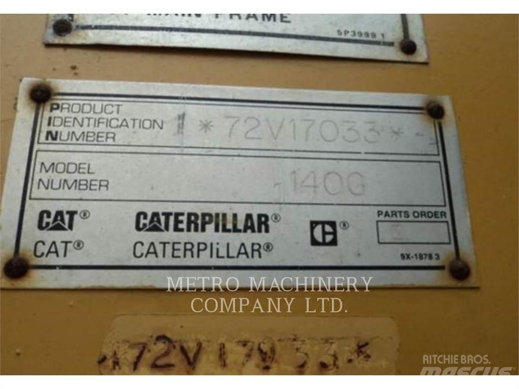 CAT 140G Väghyvlar