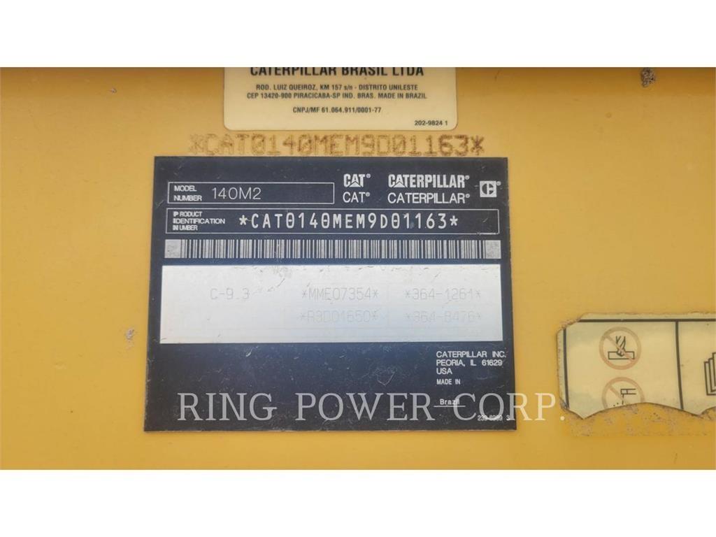 CAT 140M2EW Väghyvlar