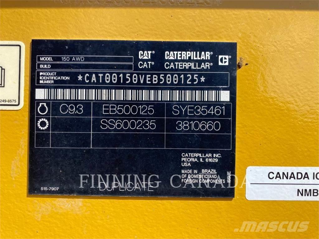 CAT 150-15 Väghyvlar