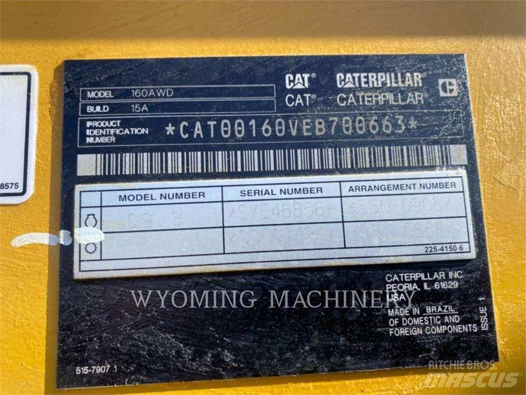 CAT 160 AWD Väghyvlar