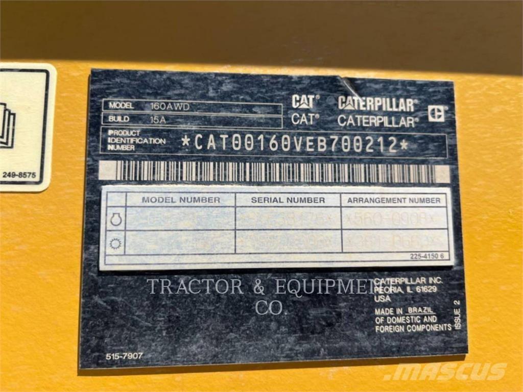 CAT 160 AWD Väghyvlar