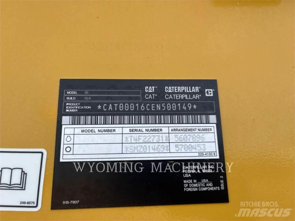 CAT 16JOY Väghyvlar