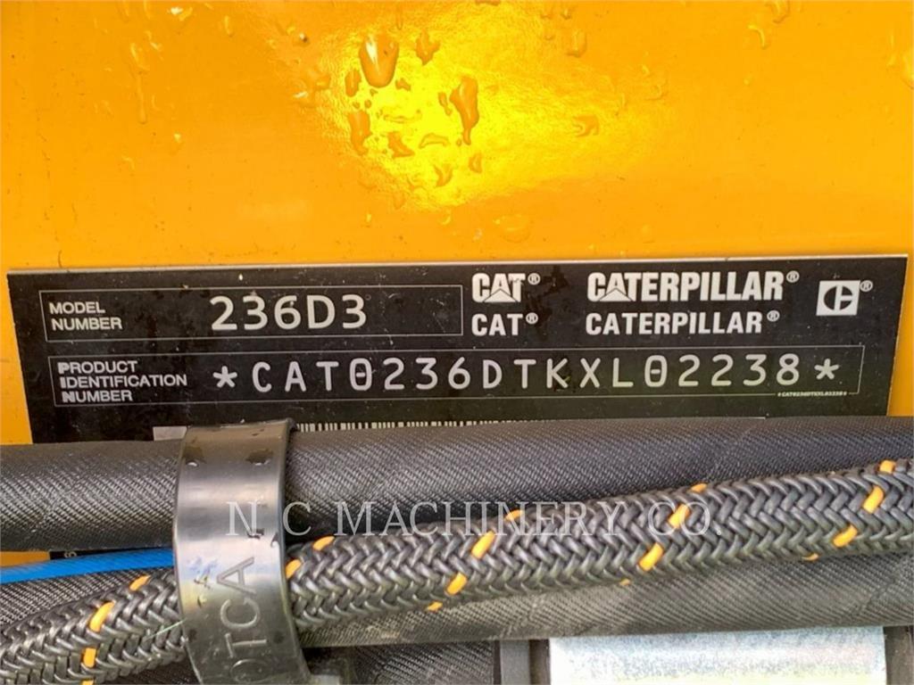 CAT 236D3 H2CB Kompaktlastare