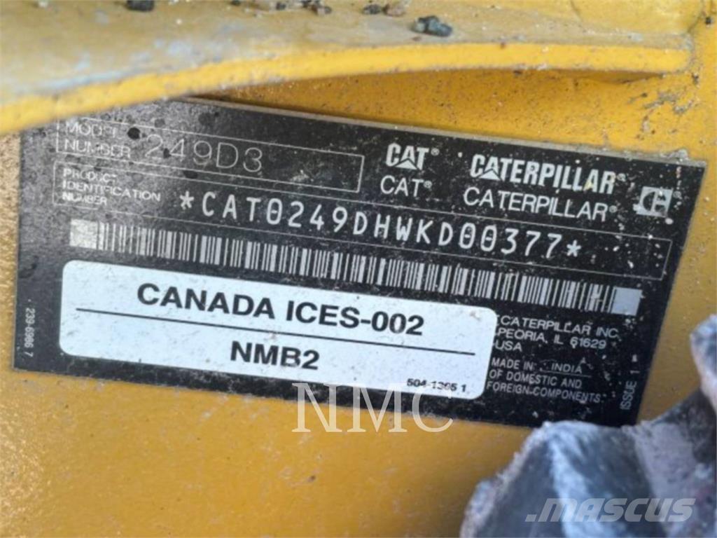CAT 249D3 Bandlastare