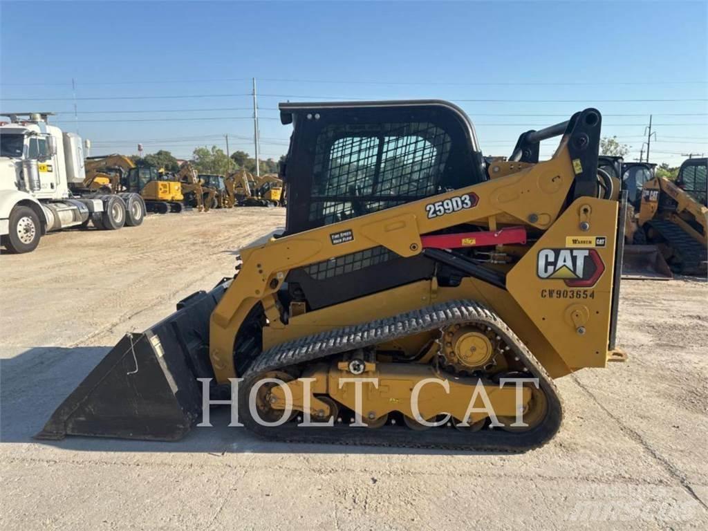 CAT 259D Bandlastare