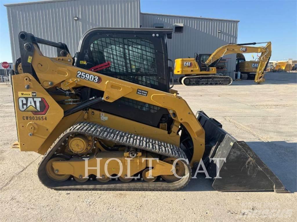 CAT 259D Bandlastare