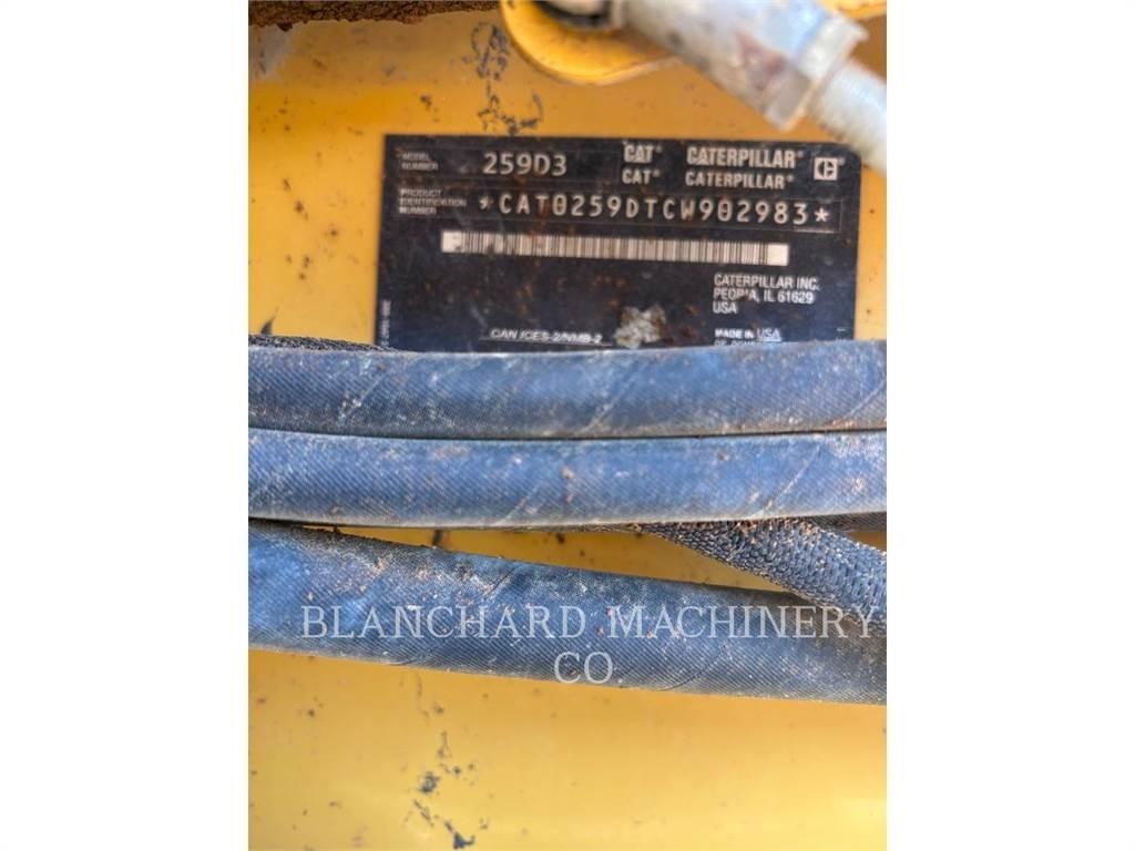 CAT 259D Bandlastare