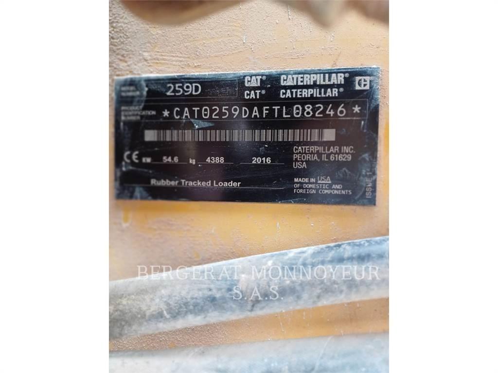 CAT 259D Bandlastare