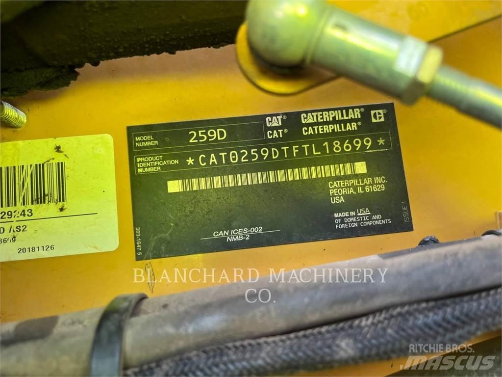 CAT 259D Bandlastare