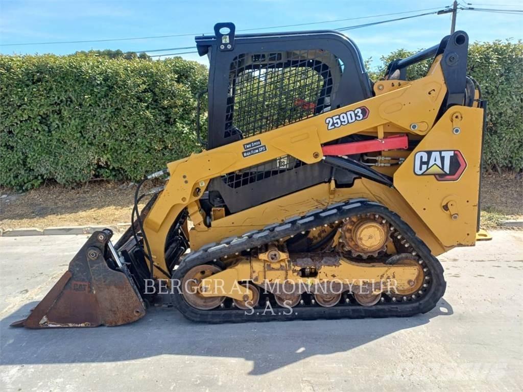 CAT 259D Bandlastare