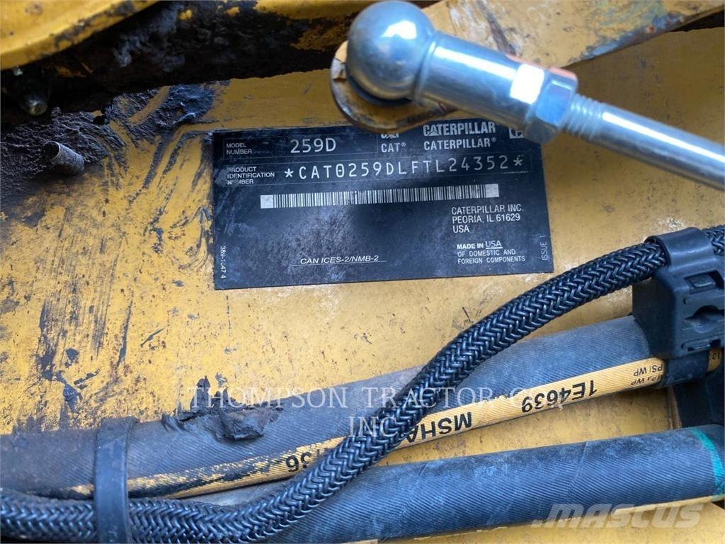 CAT 259D Bandlastare