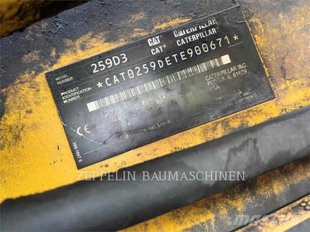 CAT 259D Kompaktlastare
