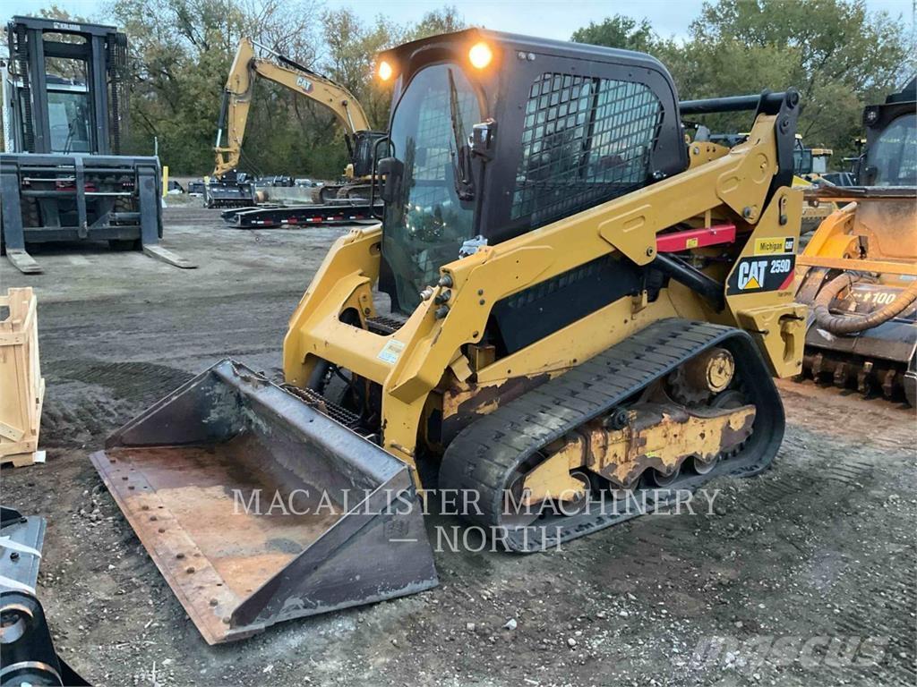 CAT 259D A2Q Kompaktlastare