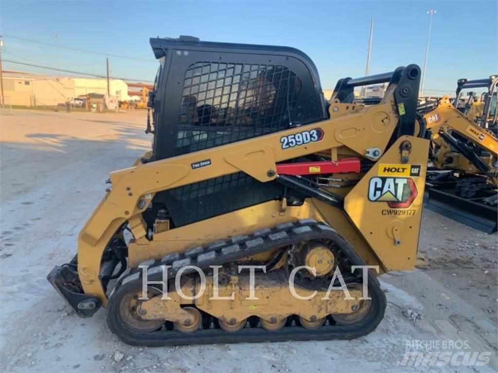 CAT 259D CAB Kompaktlastare